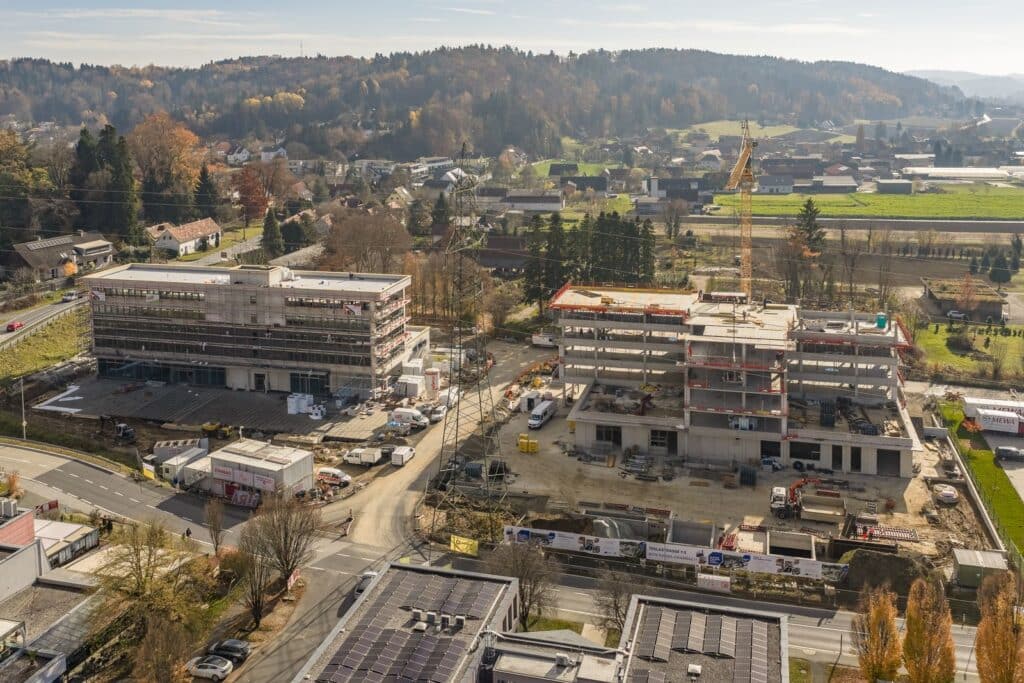 Neubaubüroflächen im Süden von Graz